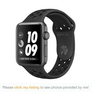 Apple Watch Series 3 Nike+ 38mm Space Grey S/M Original Watchband